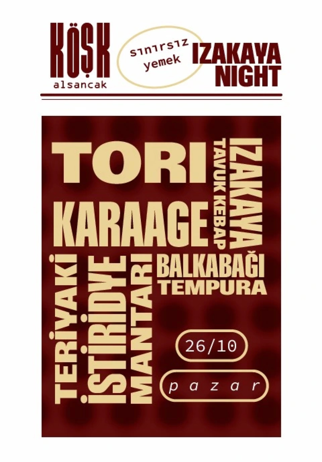 İzakaya Night