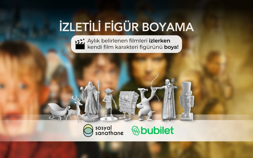 İzletili 3D Figür Boyama Workshop: Sosyal Sanathane İzmir