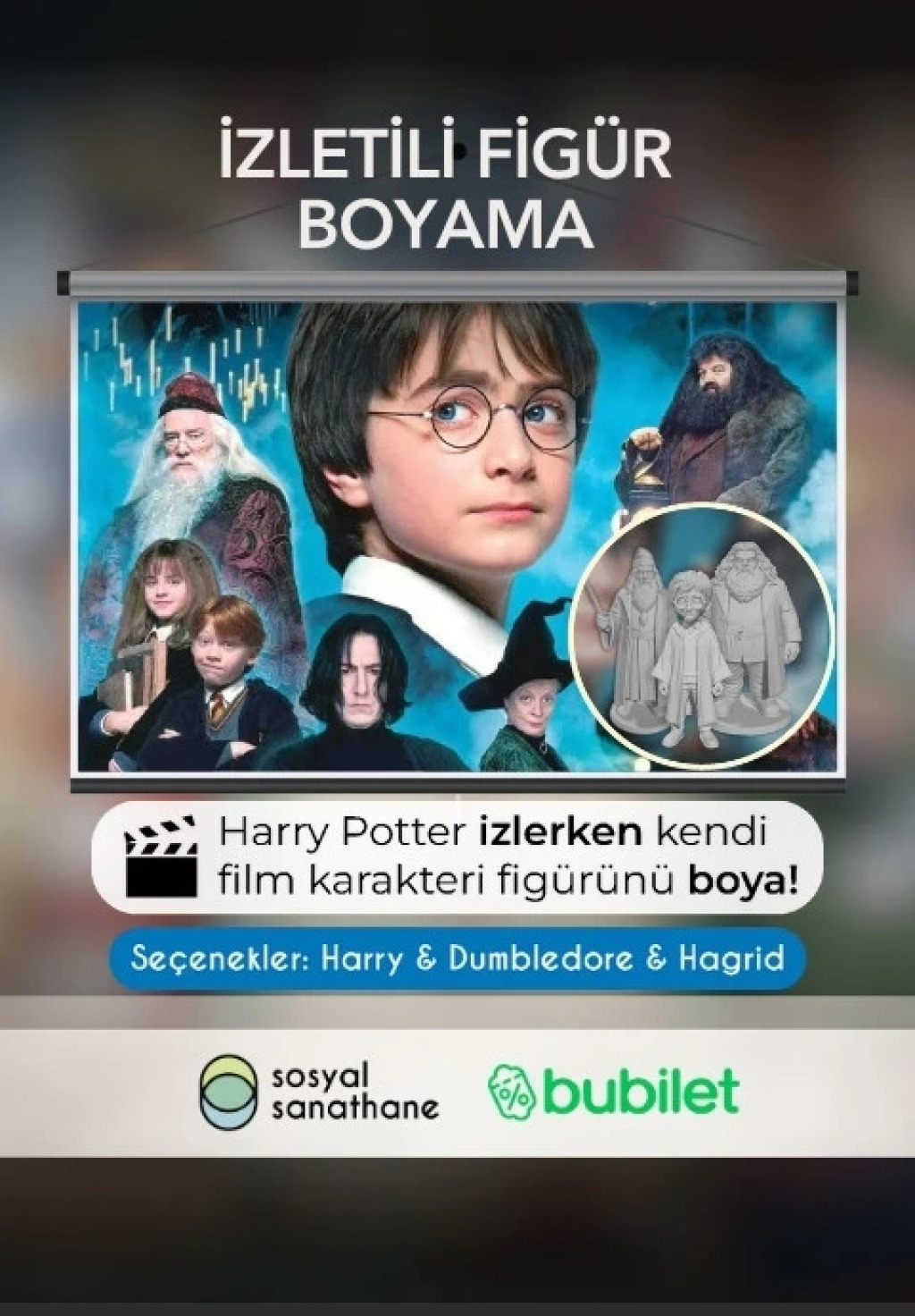 İzletili 3D Figür Boyama Workshop: Sosyal Sanathane İzmir