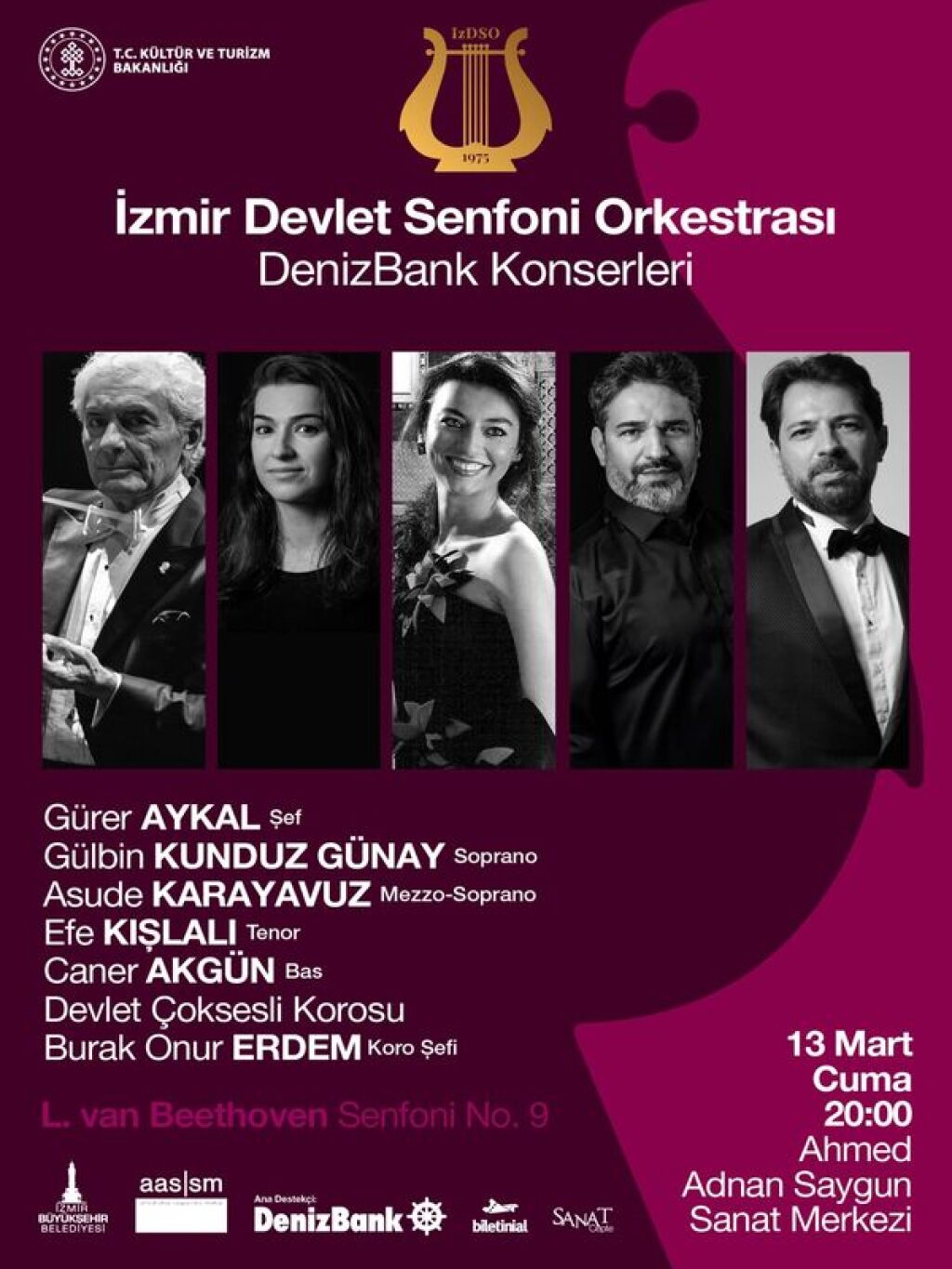 İzmir Devlet Senfoni Orkestrası 13 Mart