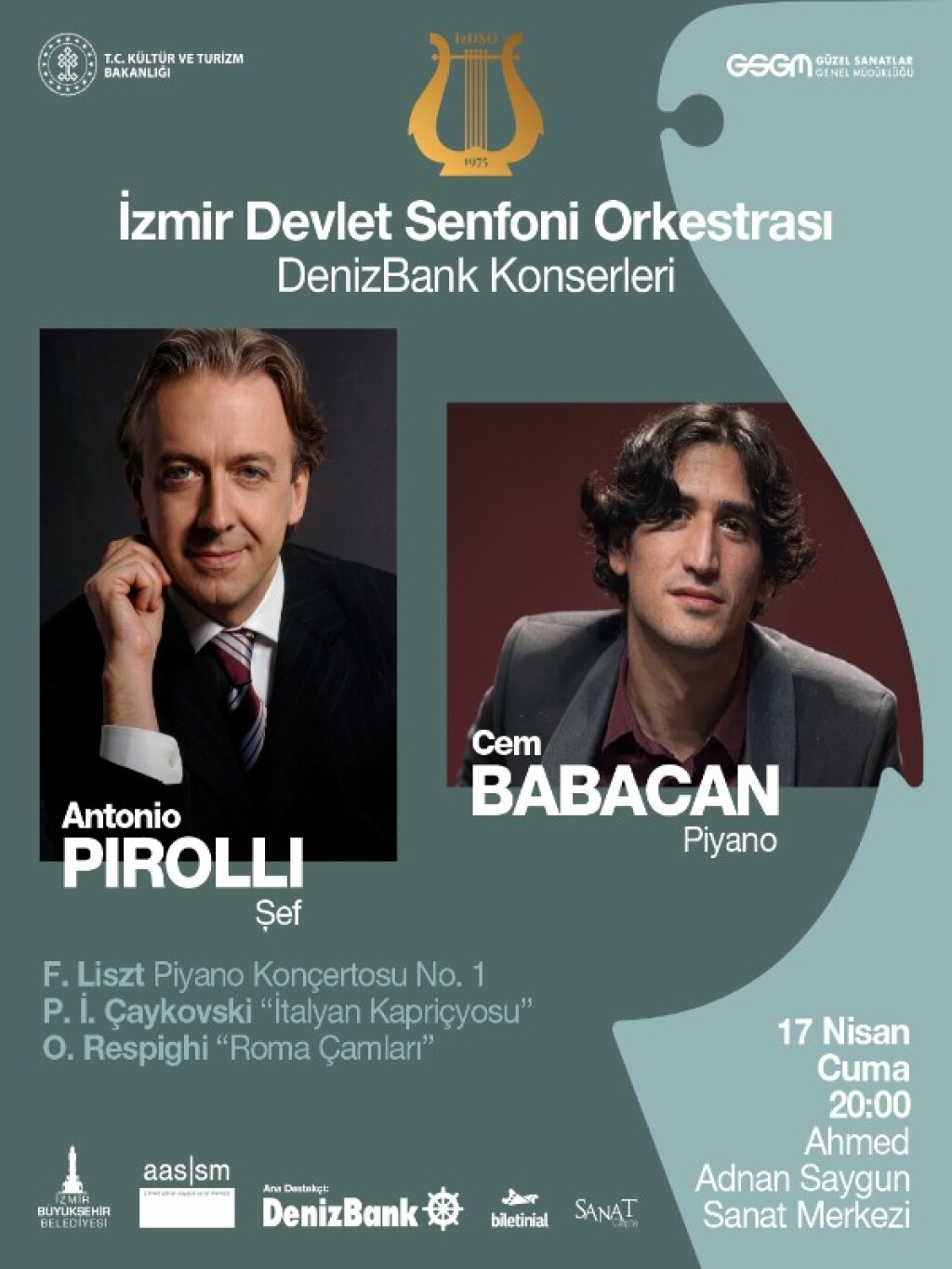 İzmir Devlet Senfoni Orkestrası 17 Nisan