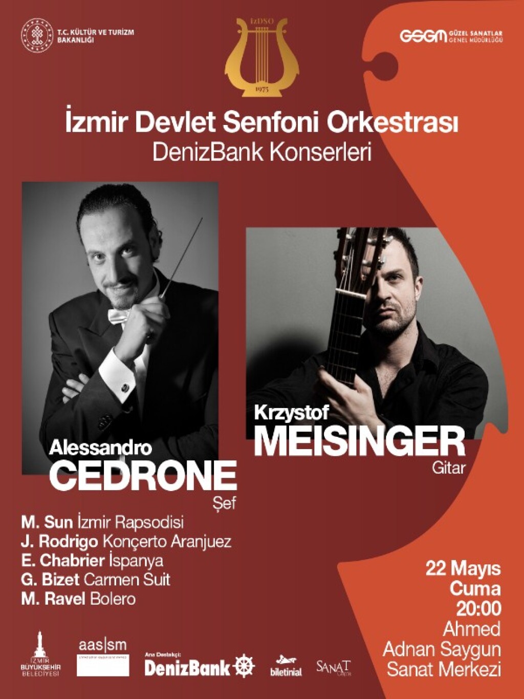 İzmir Devlet Senfoni Orkestrası 22 Mayıs Kapanış