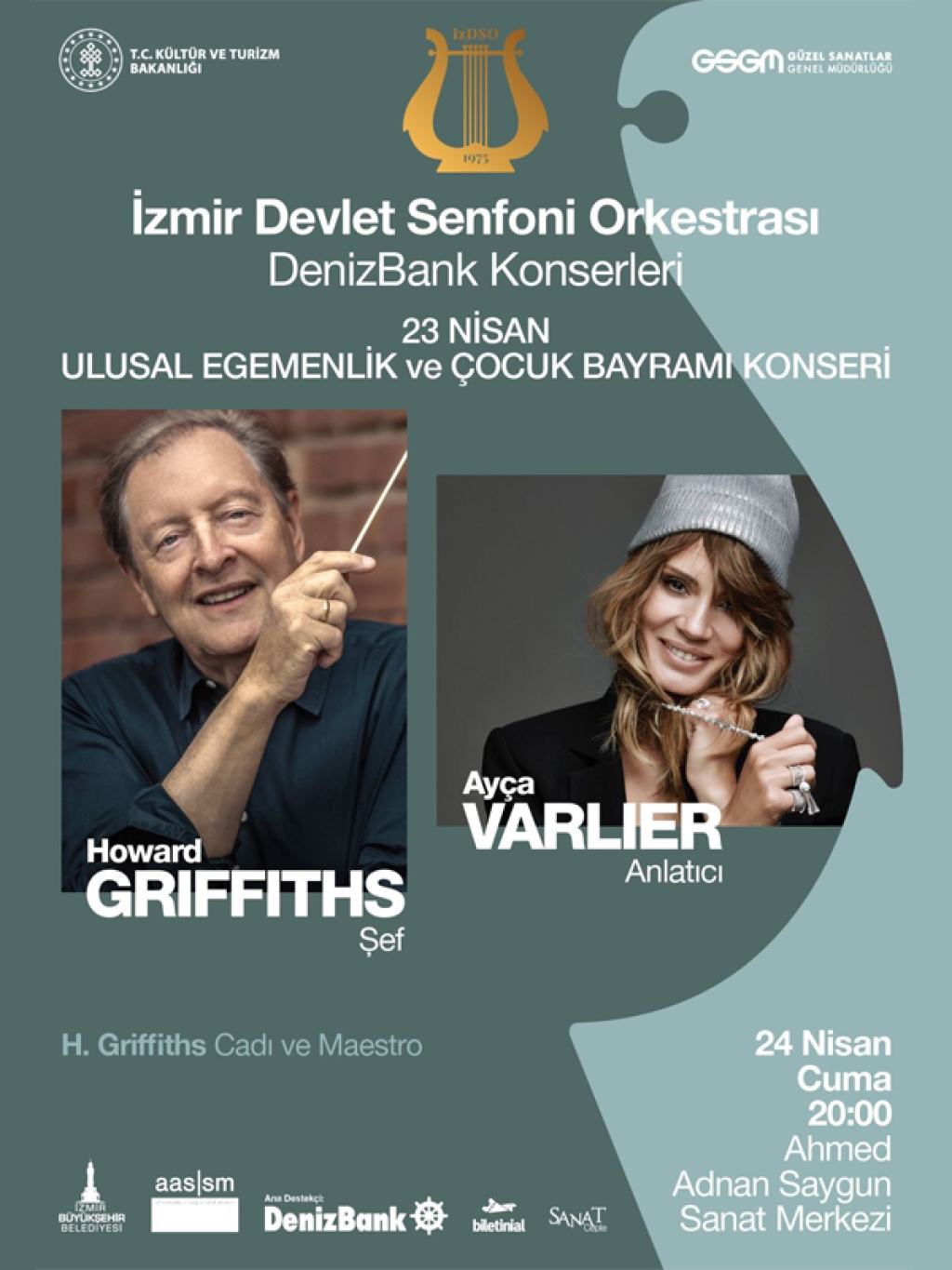 İzmir Devlet Senfoni Orkestrası 23 Nisan Ulusal Egemenlik ve Çocuk Bayramı