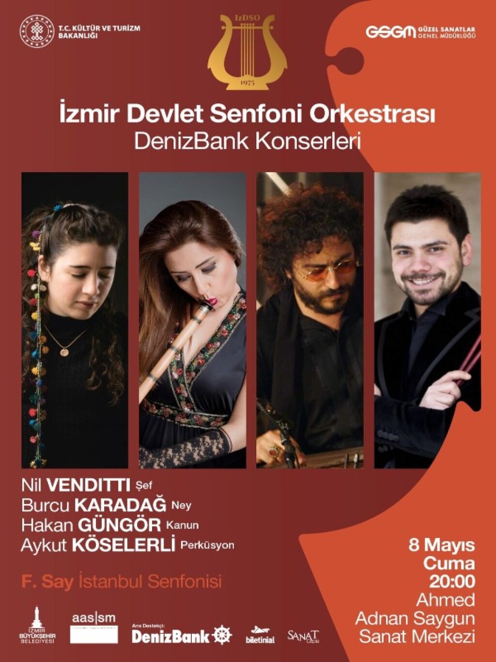 İzmir Devlet Senfoni Orkestrası 8 Mayıs