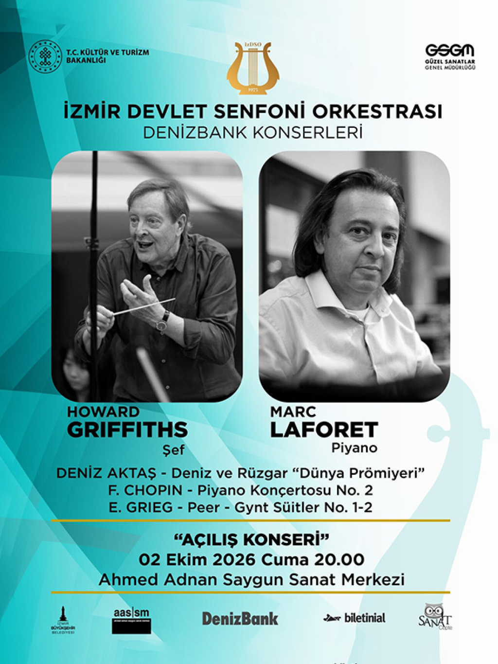 İzmir Devlet Senfoni Orkestrası DenizBank Konserleri - Açılış
