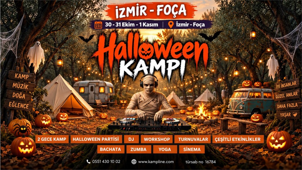 İzmir Foça Halloween Kampı