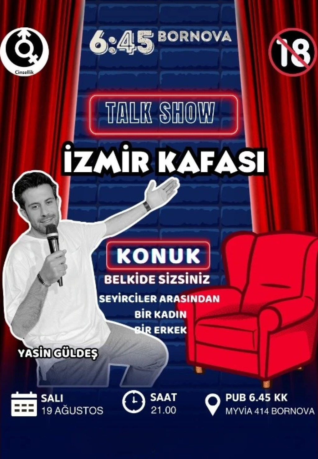 İzmir Kafası Talk Show 6:45 Pub Myvia