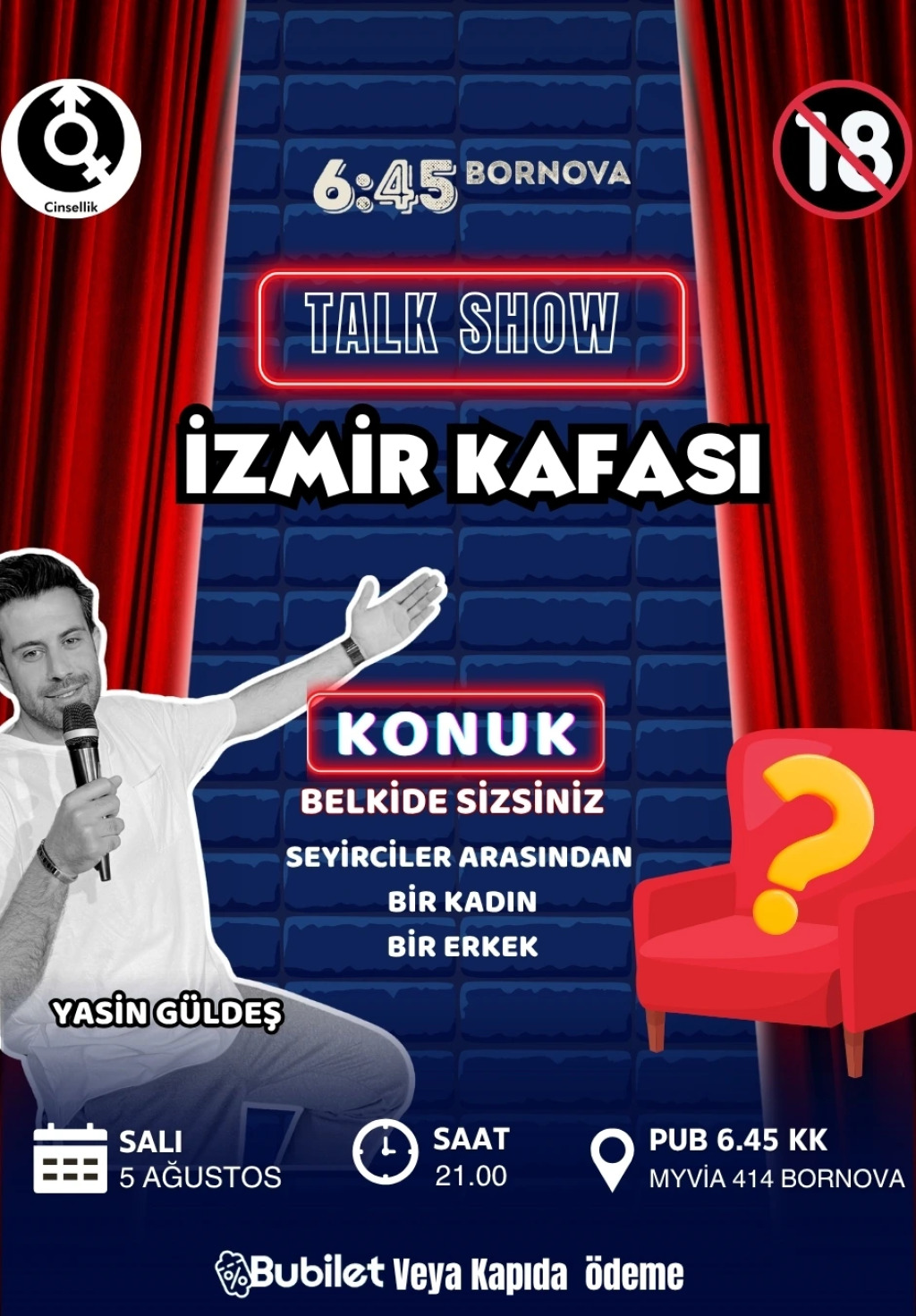 İzmir Kafası Talk Show 6:45 Pub Myvia