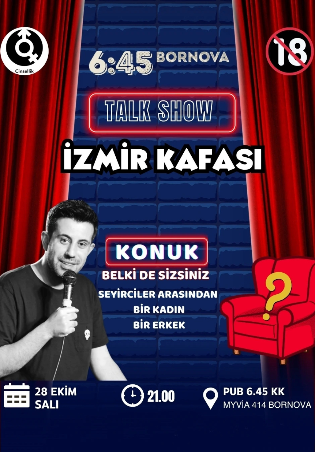 İzmir Kafası Talk Show 6:45 Pub Myvia