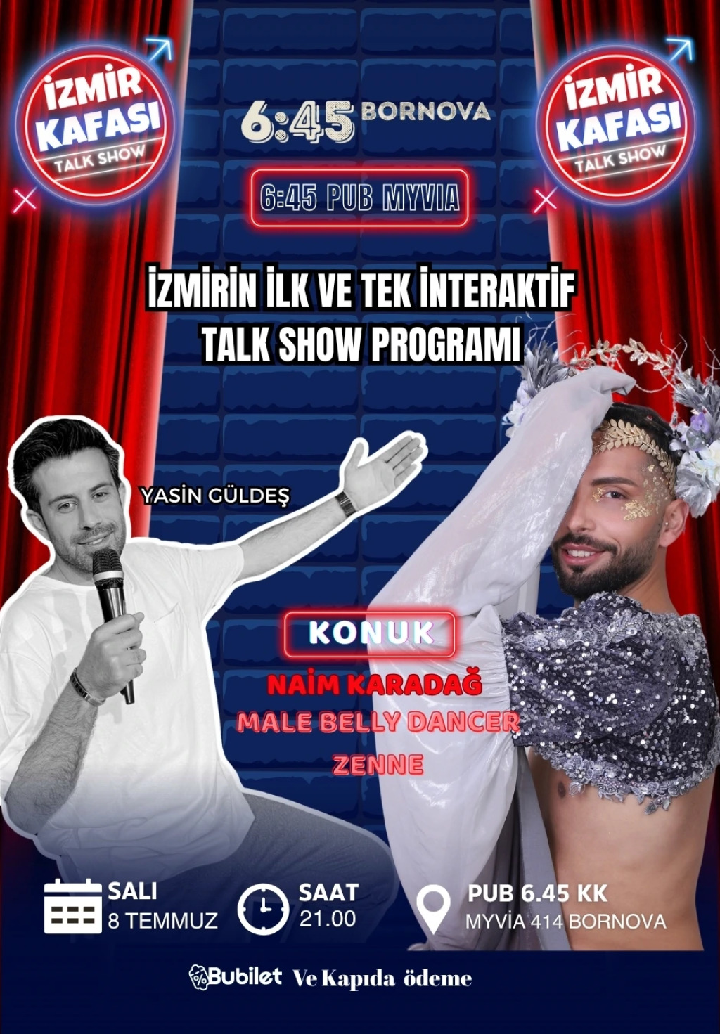 İzmir Kafası Talk Show 6:45 Pub Myvia