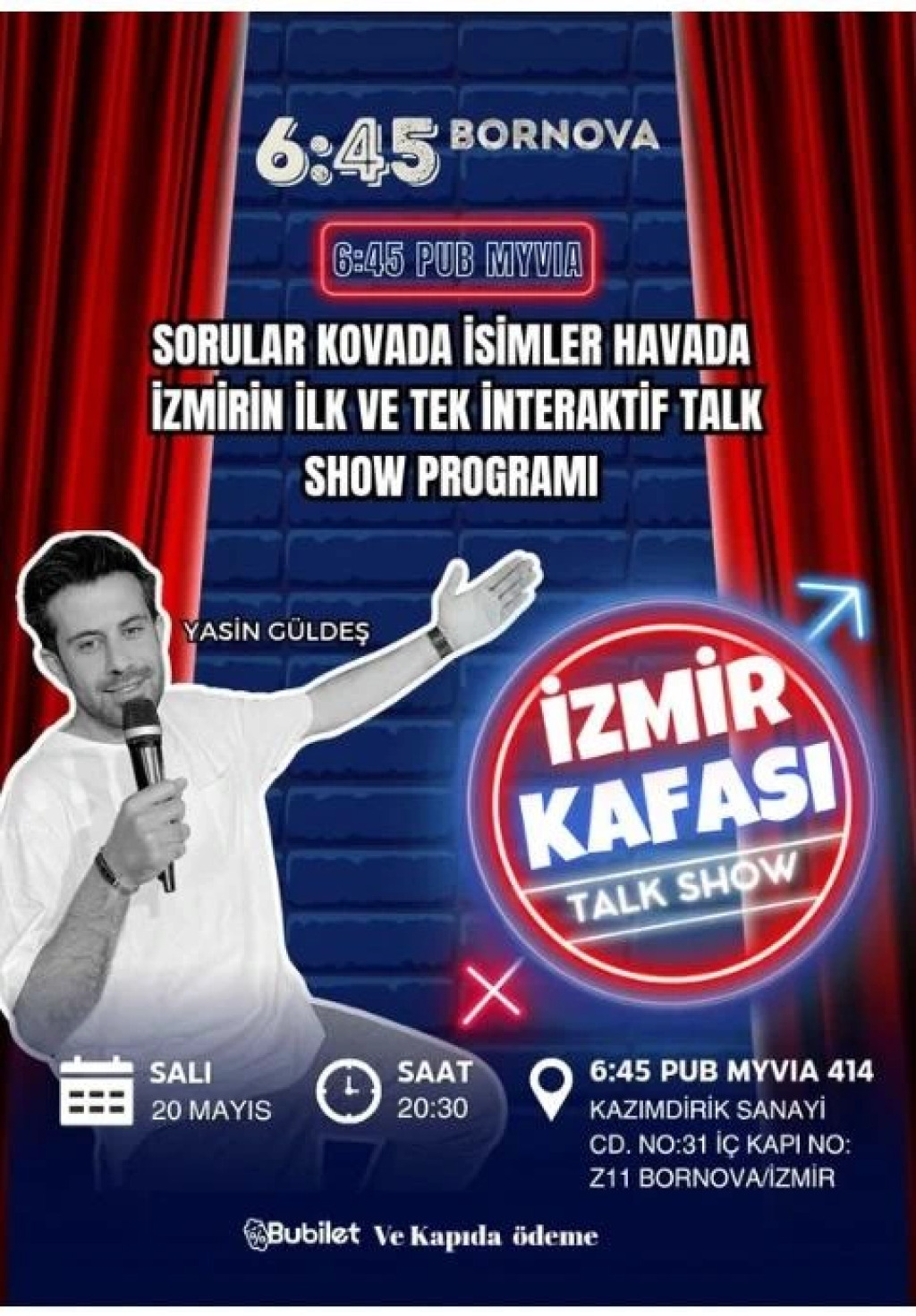 İzmir Kafası Talk Show 6:45 Pub Myvia