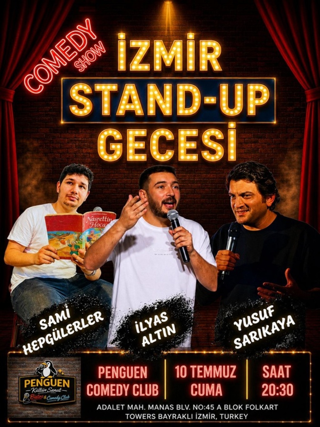 İzmir Stand Up Gecesi İlyas Altın