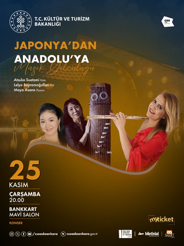 Japonya'dan Anadolu'ya Müzik Yolculuğu