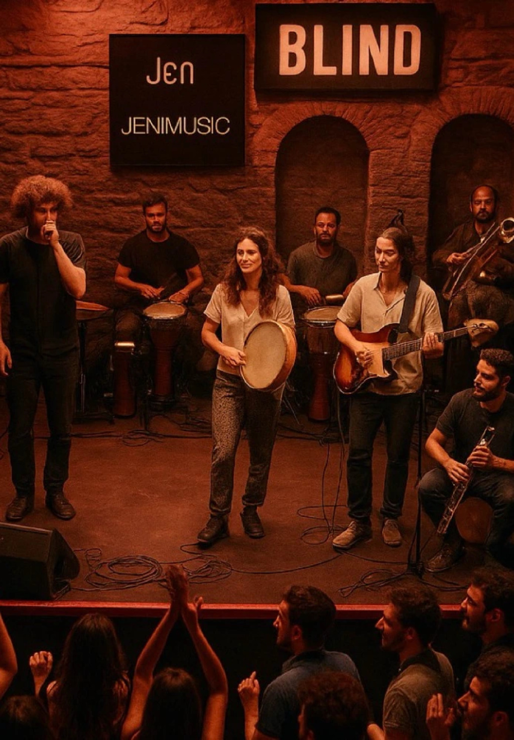 JEN SESSIONS X VISAL ' Velican Sagun, Bora Çifterler, Yüce Akın, Muaz Ceyhan, Bahadır Kartal, İsmail Altunbaş, Ahmet Alan, Recep Ordu'