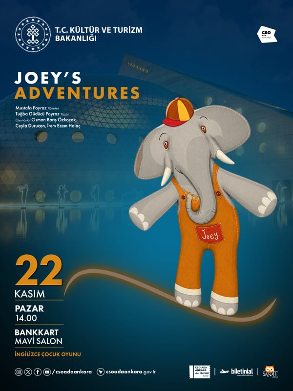 Joey's Adventures – İngilizce Çocuk Tiyatrosu