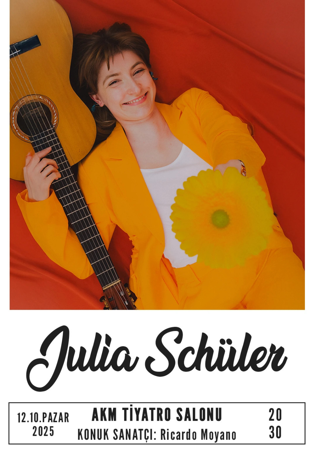 Julia Schüler "Klasik Gitarla Dünya Müziği"
