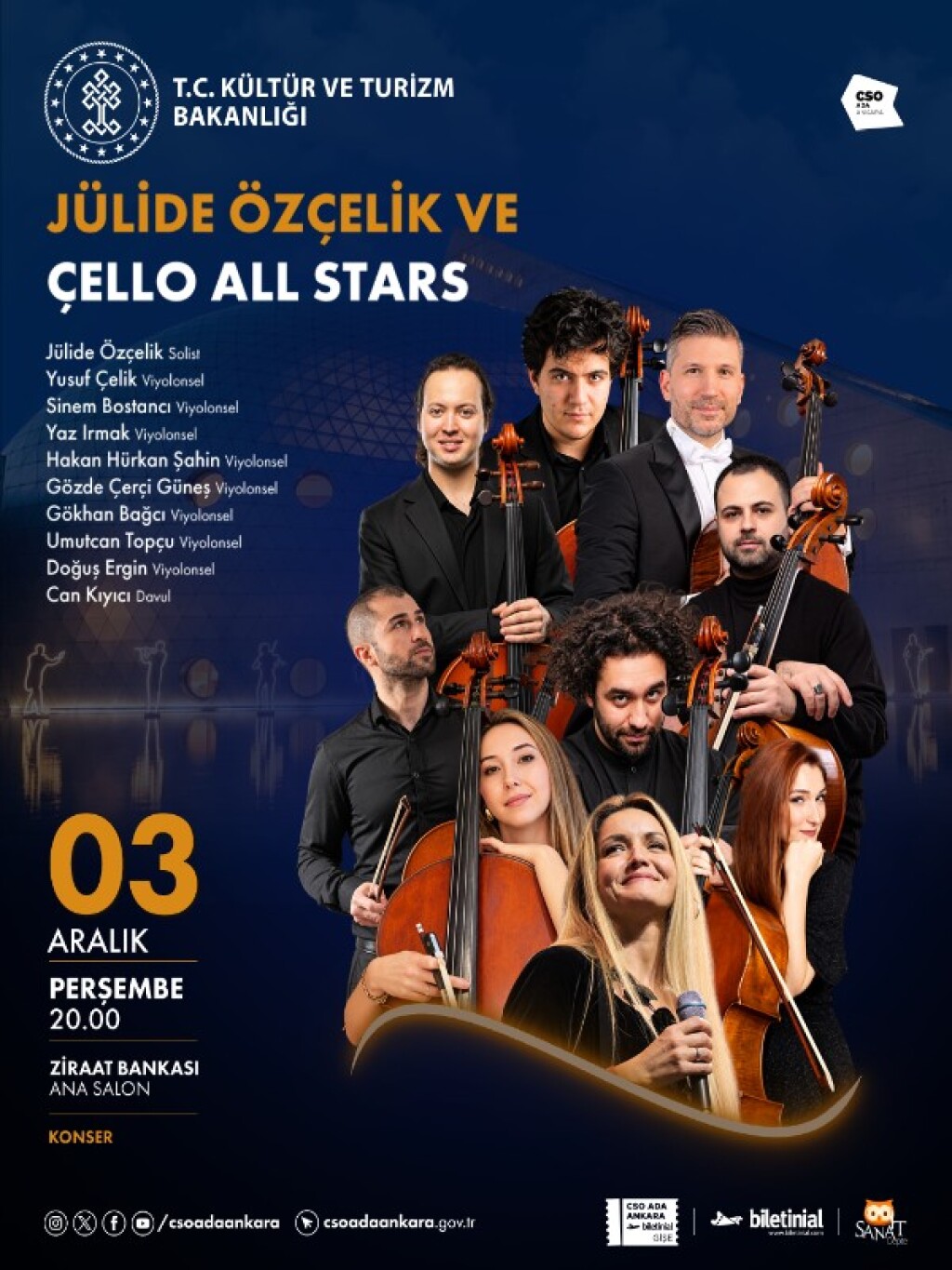 Jülide Özçelik & Çello All Stars