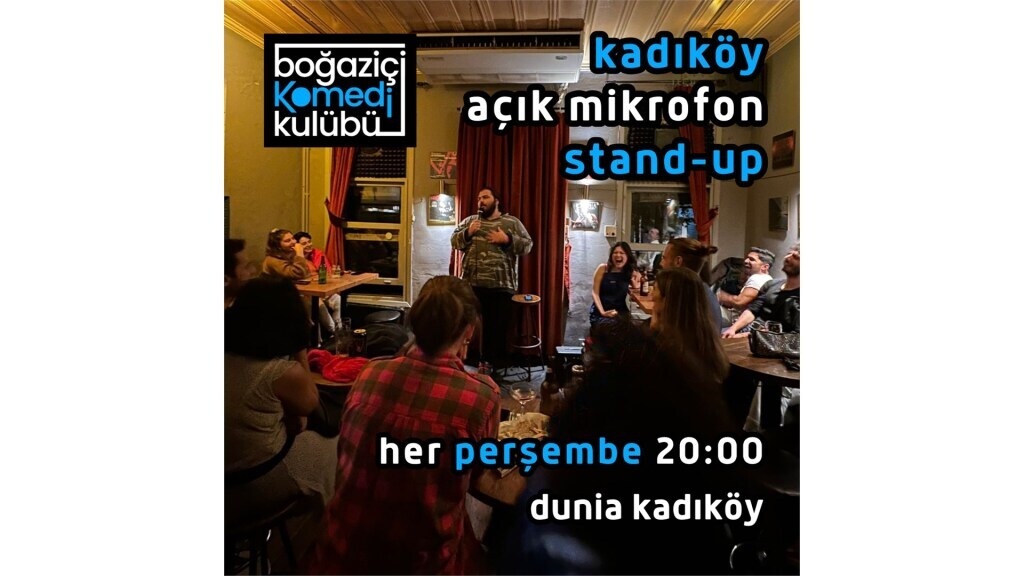 Kadıköy Açık Mikrofon Stand-up - Boğaziçi Komedi Kulübü