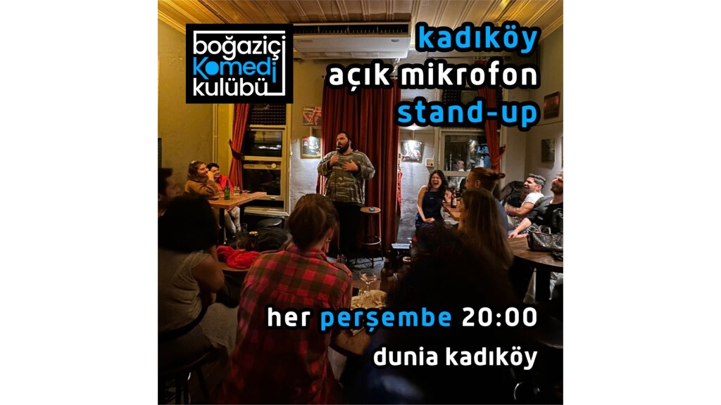 Kadıköy Açık Mikrofon Stand-up - Boğaziçi Komedi Kulübü
