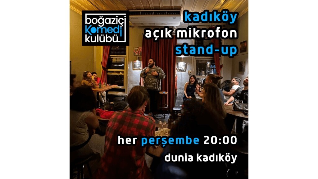 Kadıköy Açık Mikrofon Stand-up - Boğaziçi Komedi Kulübü