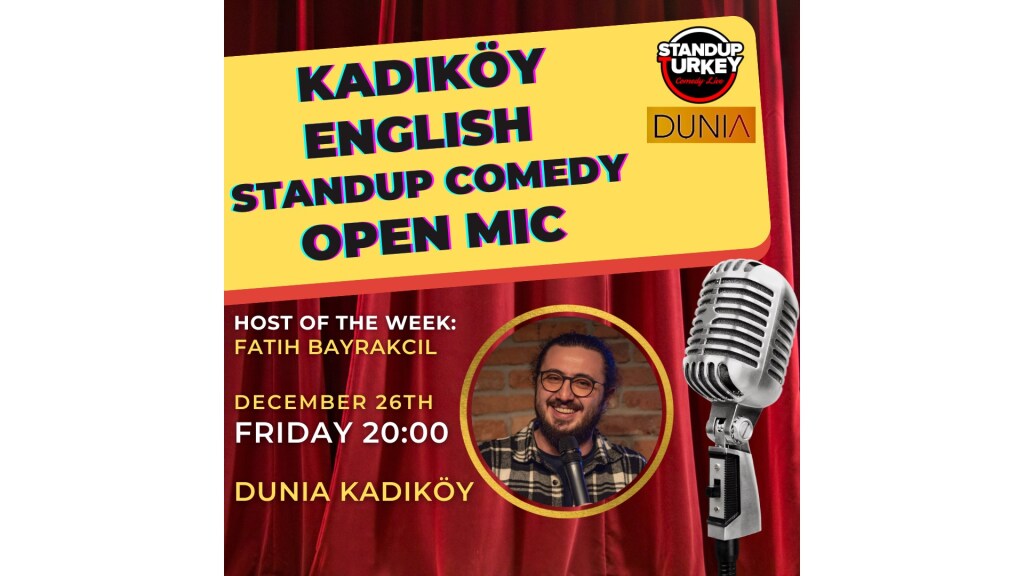 Kadıköy English Stand-up Comedy Open Mic