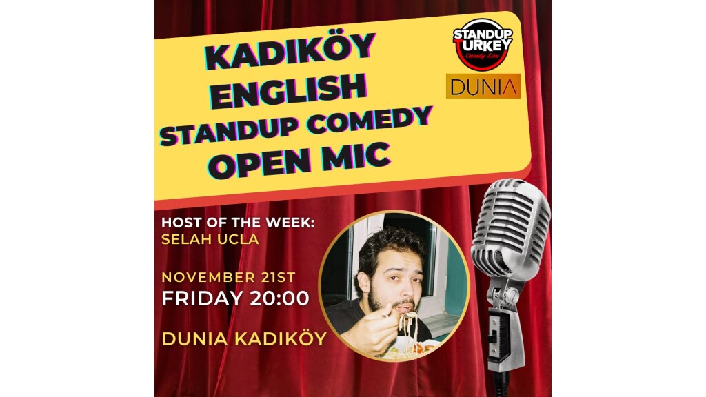 Kadıköy English Stand-up Comedy Open Mic
