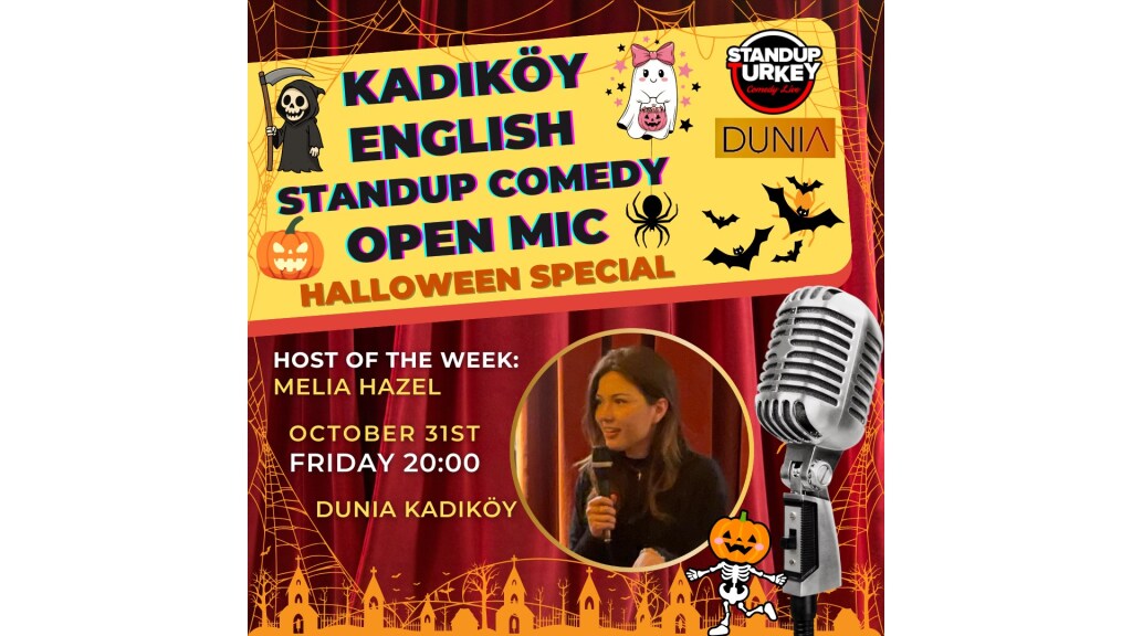 Kadıköy English Stand-up Comedy Open Mic - Halloween