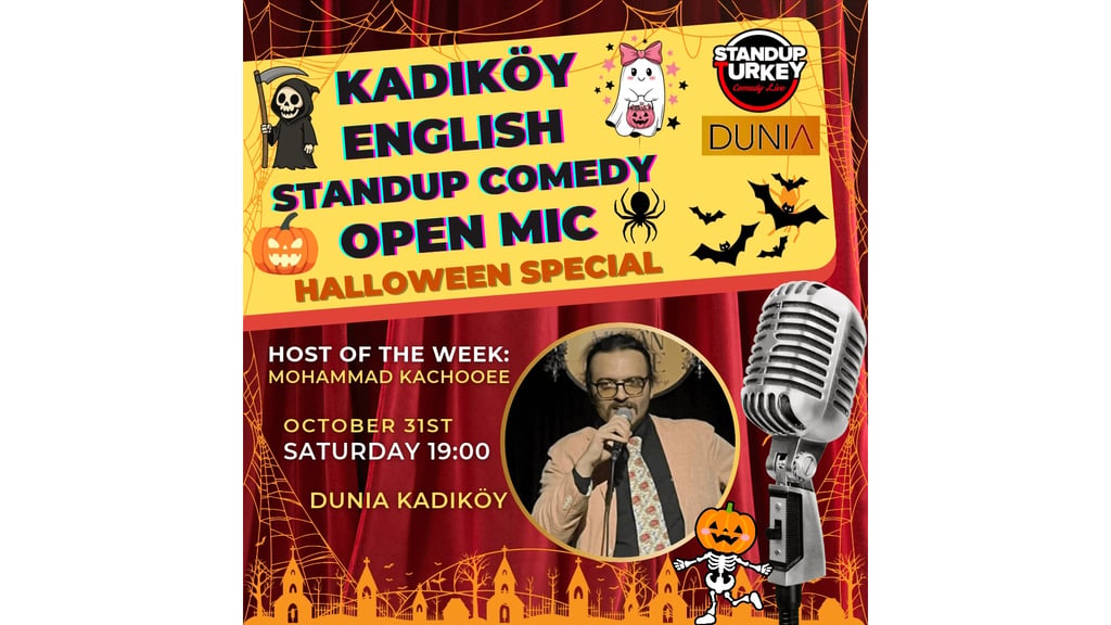 Kadıköy English Stand-up Comedy Open Mic - Halloween