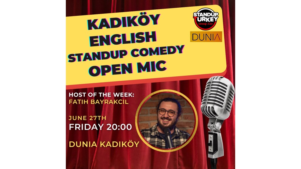 Kadıköy English Stand-up Comedy Open Mic