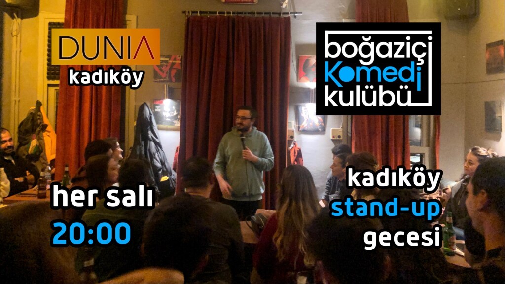 Kadıköy Stand-up Gecesi - Boğaziçi Komedi Kulübü