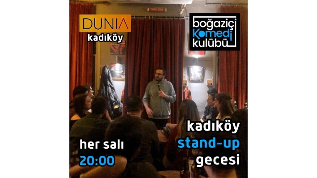Kadıköy Stand-up Gecesi - Boğaziçi Komedi Kulübü