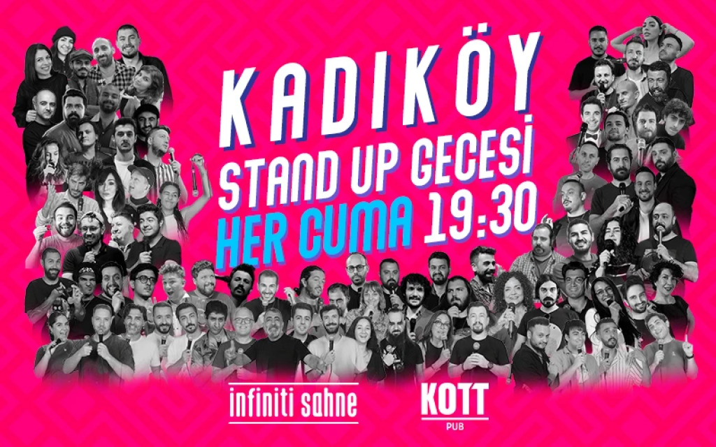 Kadıköy Stand up Gecesi Cuma 19:30