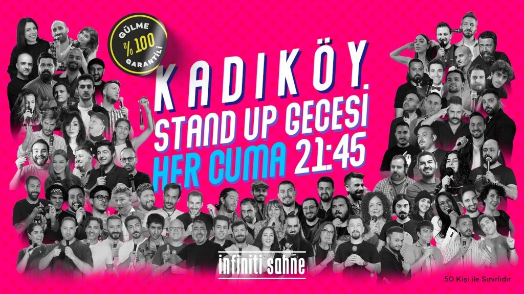 Kadıköy Stand up Gecesi Cuma 21:45