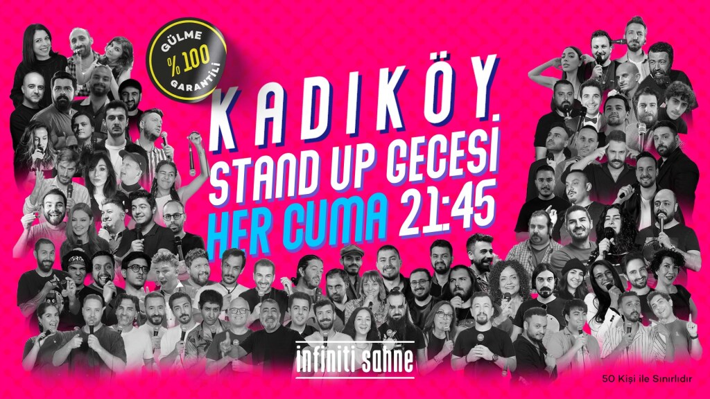 Kadıköy Stand up Gecesi Cuma 21:45
