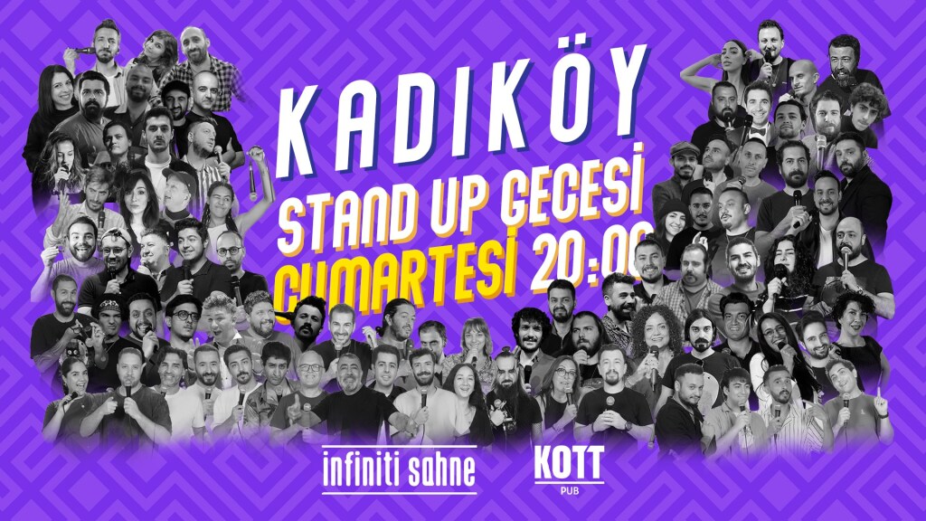 Kadıköy Stand up Gecesi Cumartesi 20:00