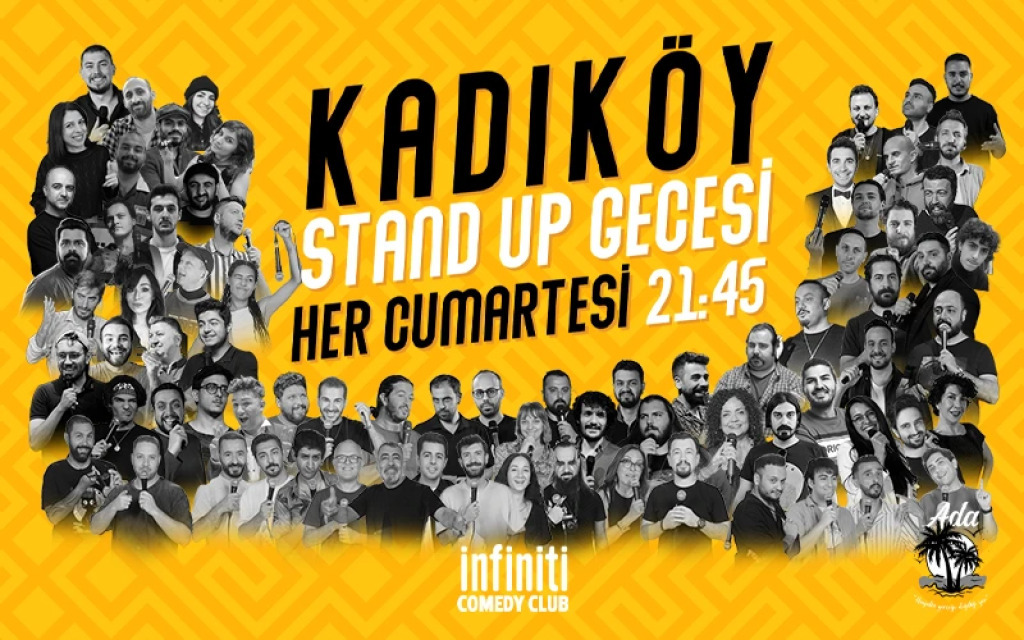 Kadıköy Stand up Gecesi Cumartesi 21:45