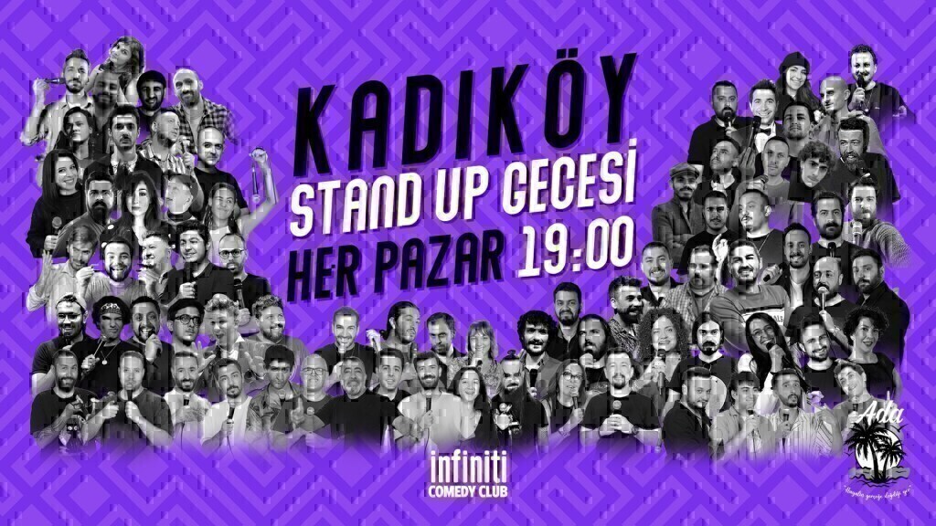 Kadıköy Stand up Gecesi Pazar 19:00