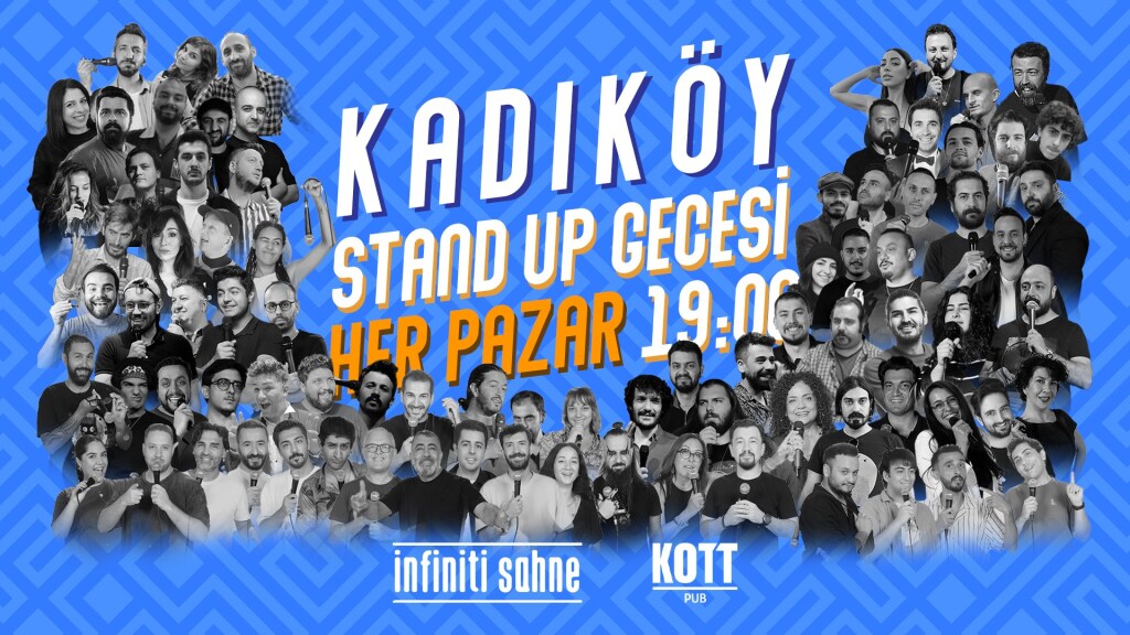 Kadıköy Stand up Gecesi Pazar 19:00