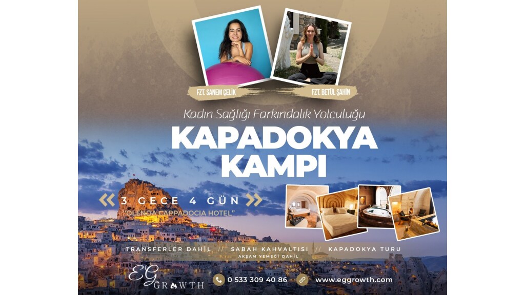 KADIN SAĞLIĞI FARKINDALIK YOLCULUĞU: KAPADOKYA KAMPI