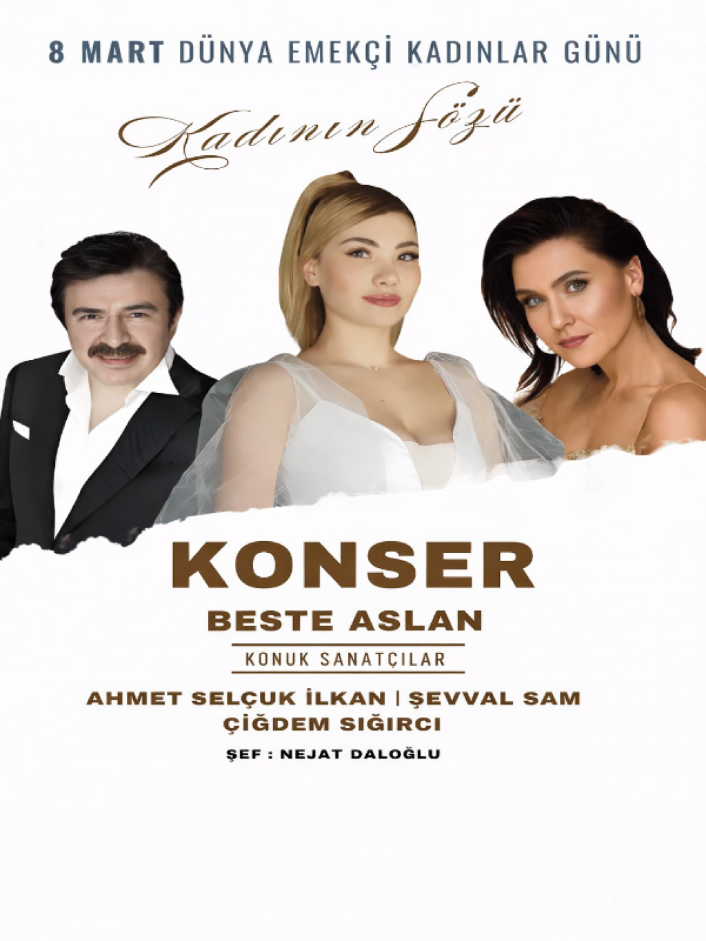 Kadının Sözü Konseri - 8 Mart Dünya Emekçi Kadınlar Günü