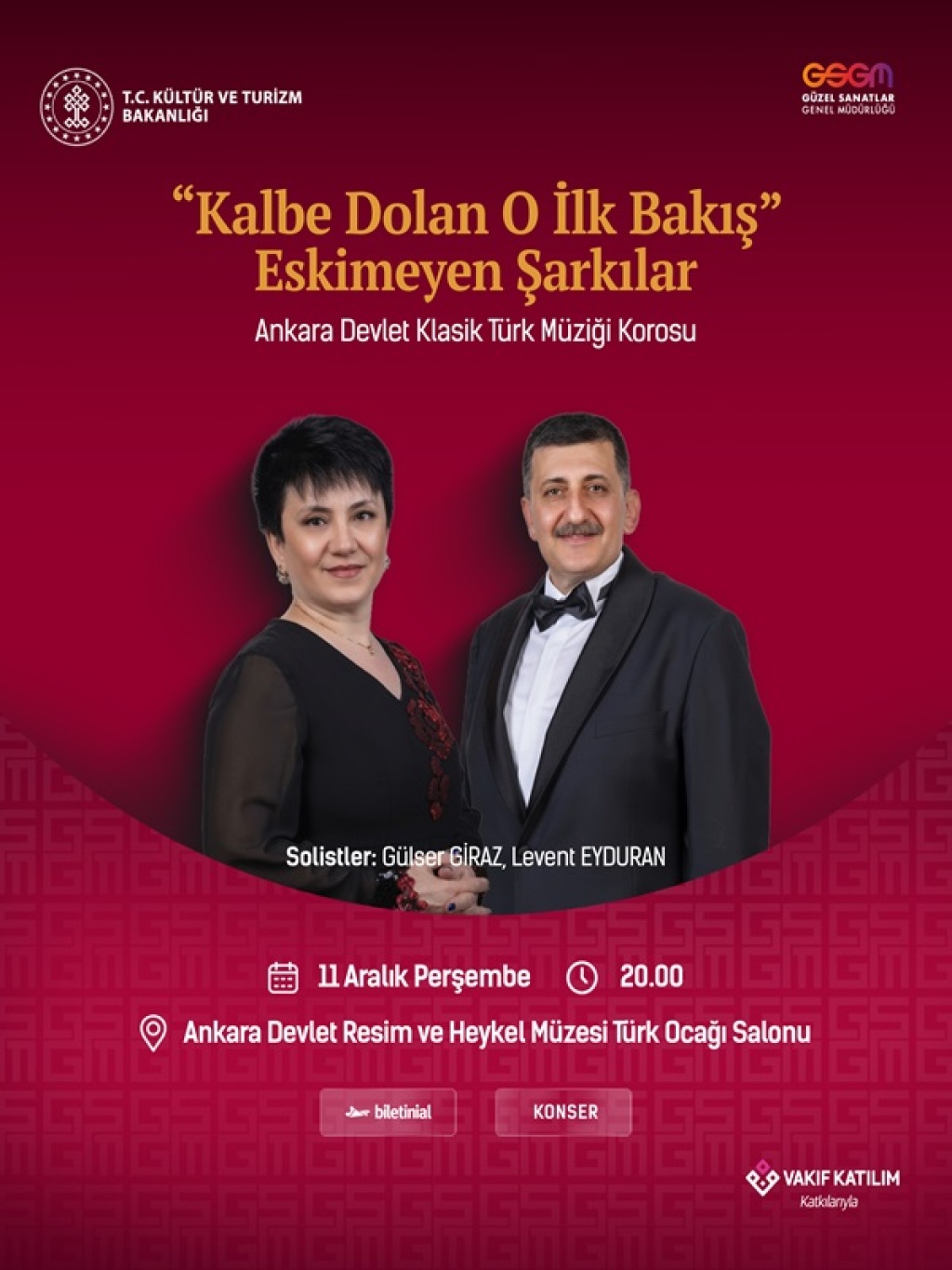 Kalbe Dolan O İlk Bakış - Ankara Devlet Klasik Türk Müziği Korosu