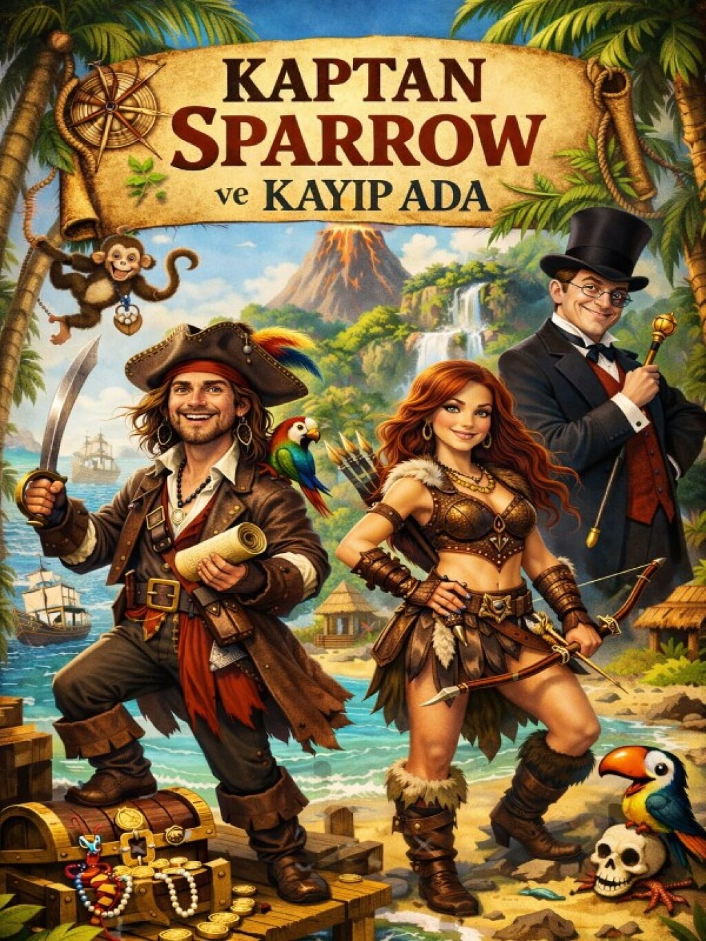 Kaptan Sparrow ve Kayıp Ada