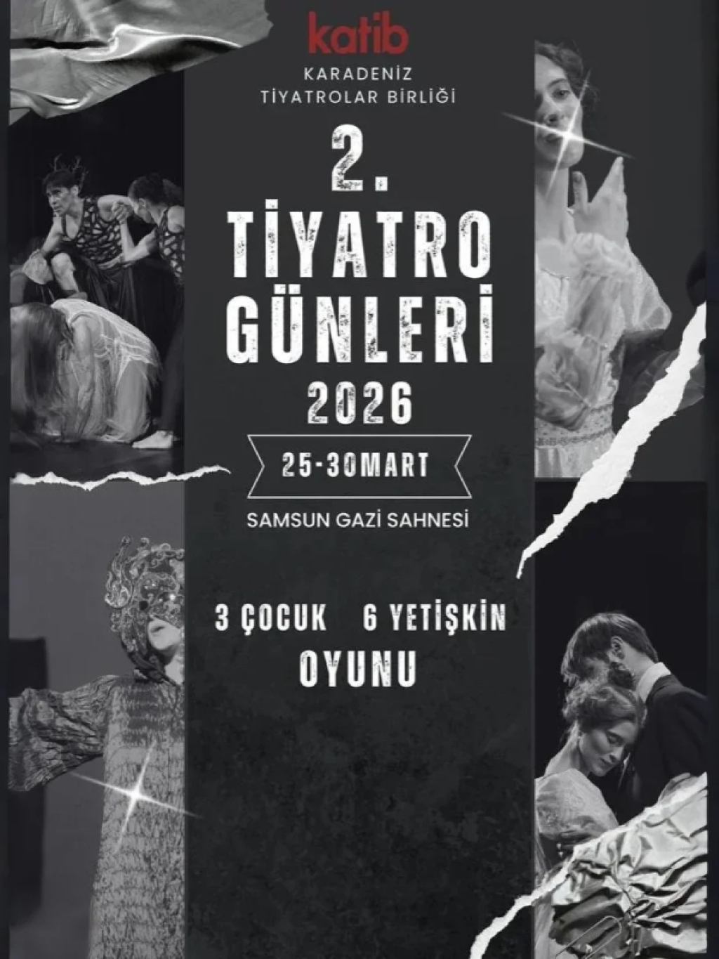 Karadeniz Tiyatrolar Birliği 2. Tiyatro Günleri Kombine Biletleri