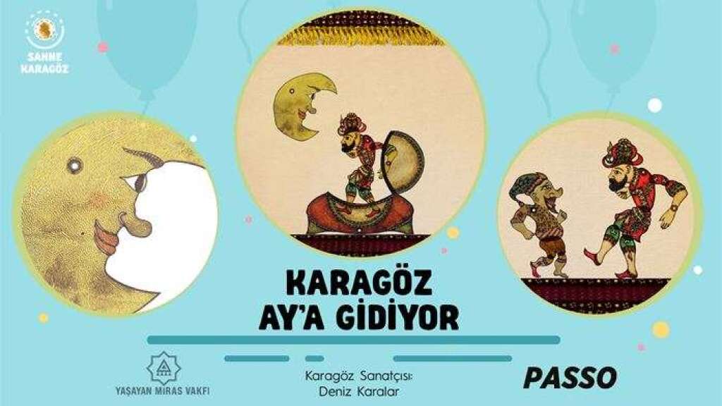 Karagöz Ay'a Gidiyor