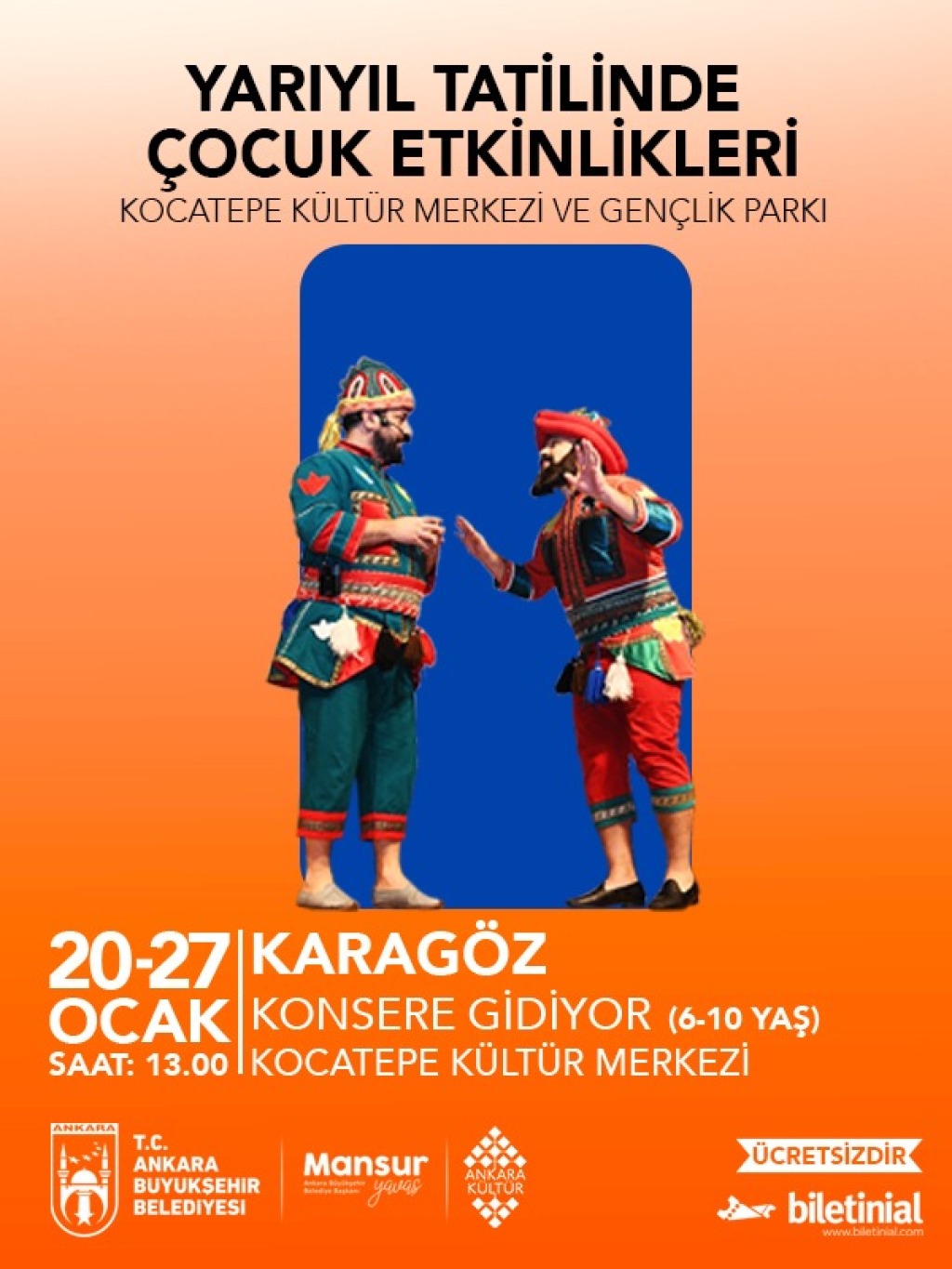 Karagöz Konsere Gidiyor (6-10 Yaş)