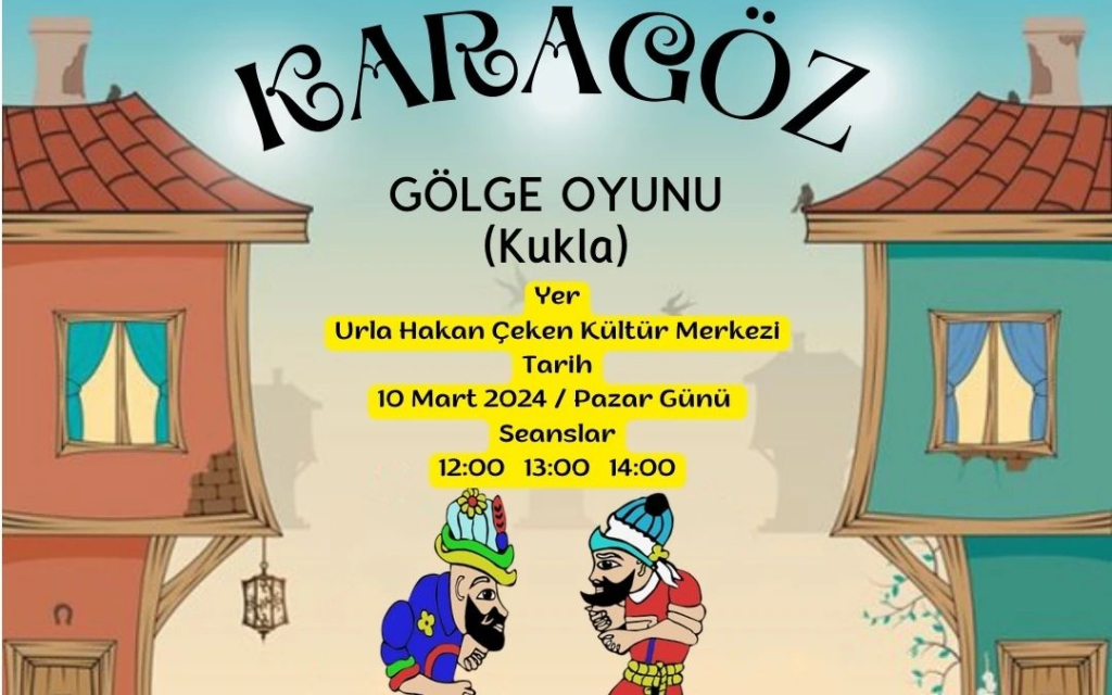 Karagöz ve Hacivat Gölge Çocuk Oyunu - Kukla