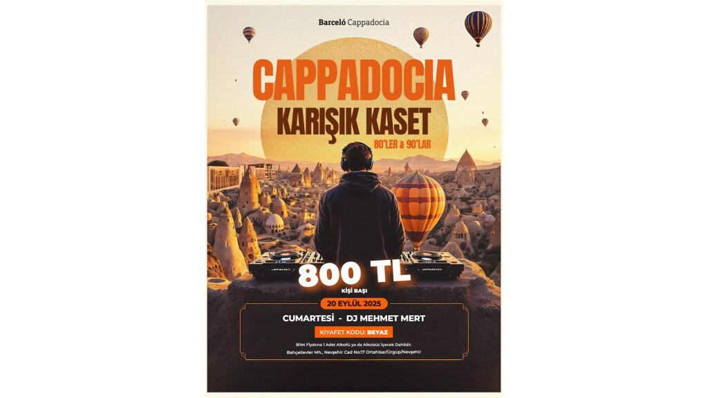 Karışık Kaset – 80'ler & 90'lar DJ Party