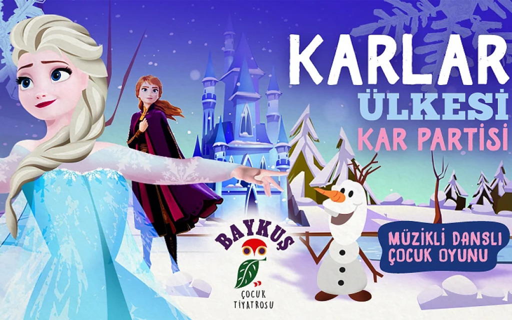 Karlar Ülkesi Kar Partisi Çocuk