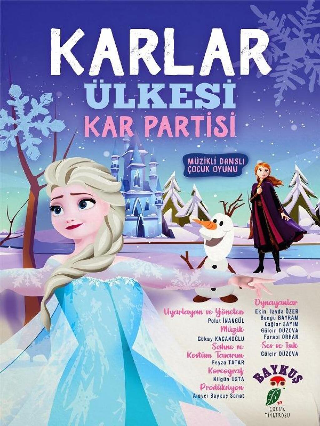 Karlar Ülkesi (Kar Partisi) - Müzikli Danslı Çocuk
