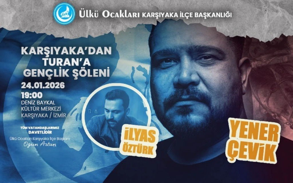 Karşıyaka'dan Turan'a Gençlik Şöleni